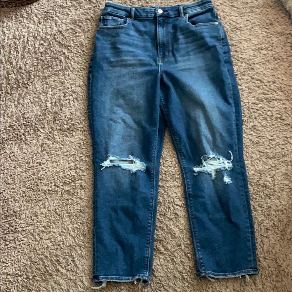 American Eagle Stretch Curvy Mom Jean